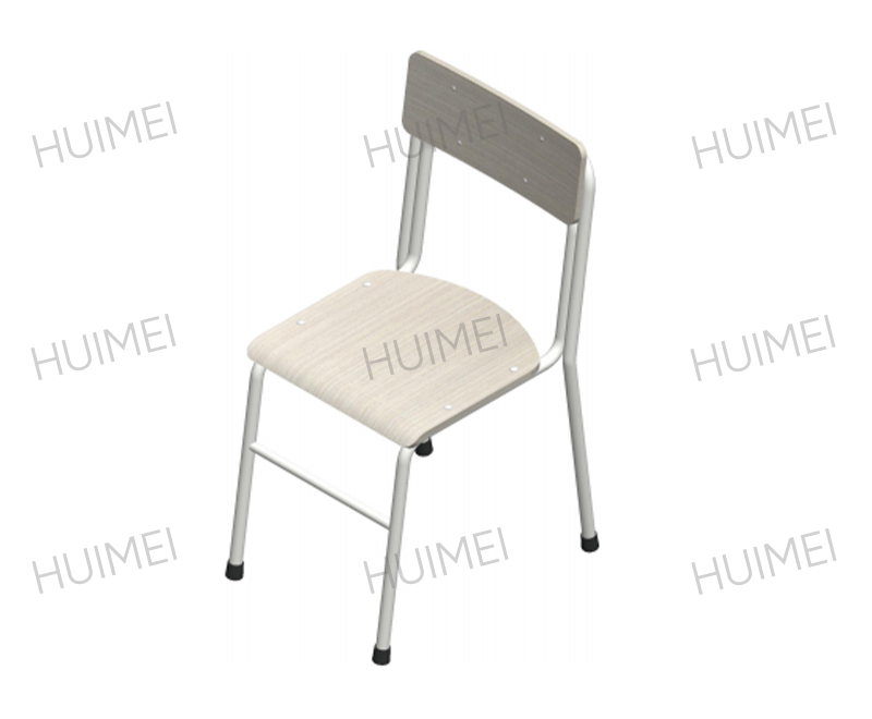 SSGY-005 Silla de dormitorio para estudiantes con asiento y respaldo de madera
